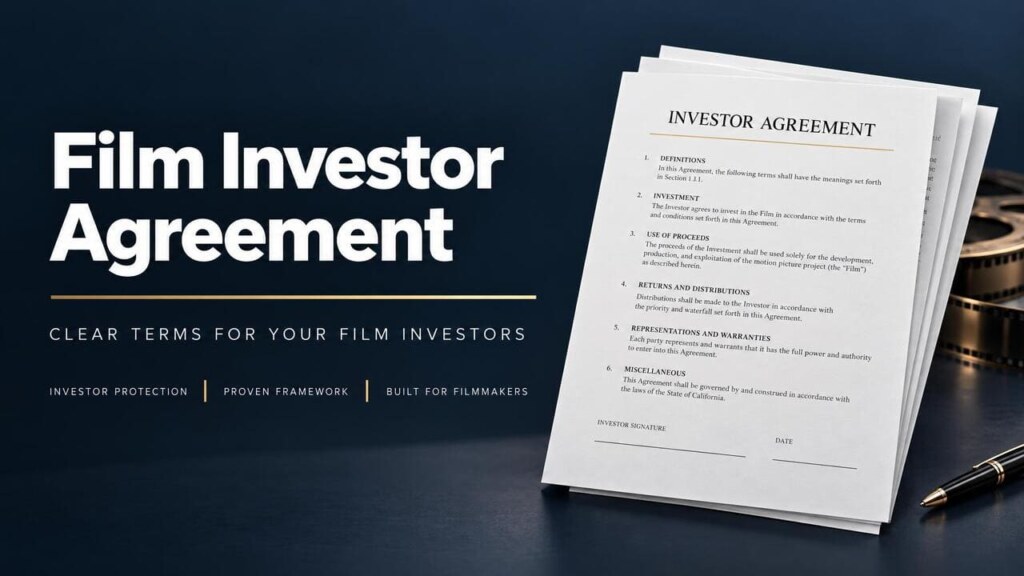 Film Investor Agreement Template